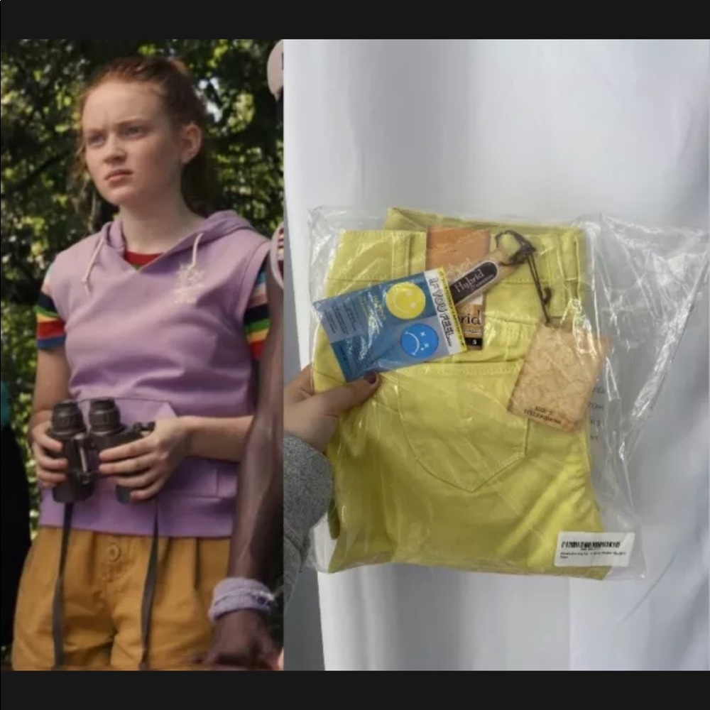 Womens Amazon Yellow Shorts Max Mayfeild Cosplay